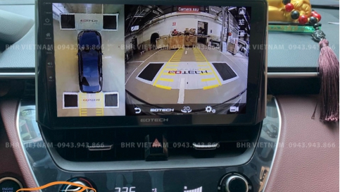 Màn hình DVD Android liền camera 360 Toyota Cross 2020 - nay | Gotech GT360 Plus